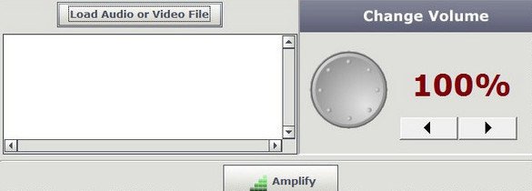 Audio Amplifier - главное окно