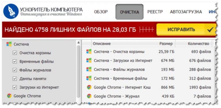 Лучший очиститель компьютера от мусора и удаленных файлов