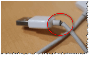 Isporchennyiy USB kabel