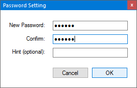Запустили утилиту, отформатировали и ввели пароль