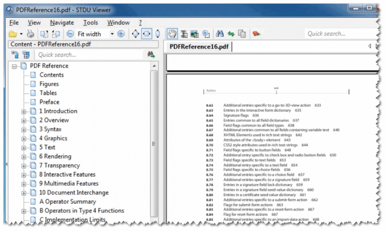 Программа для pdf файлов stdu viewer