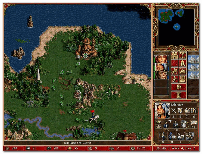 Heroes of Might and Magic III - карта