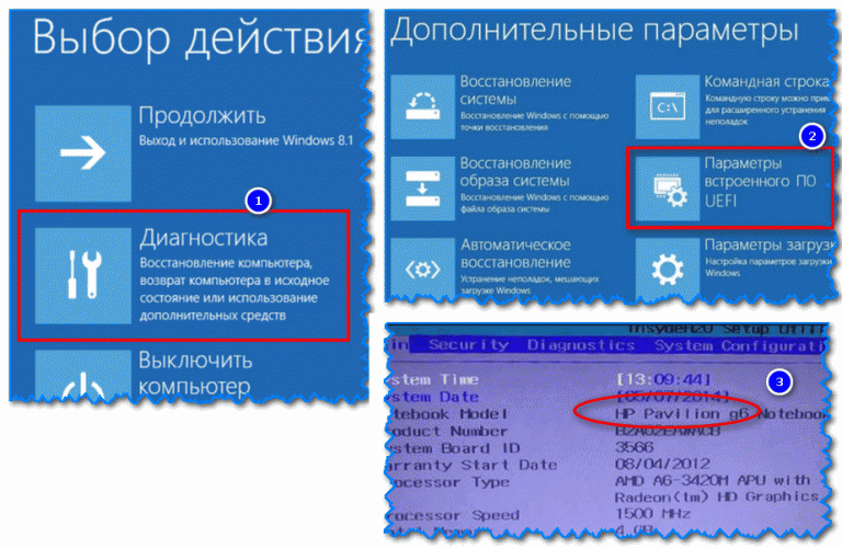 Hp как зайти в bios и назначить ссд