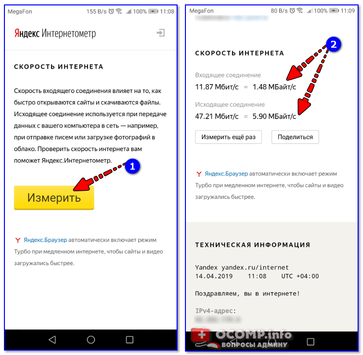 Яндекс Интернетометр