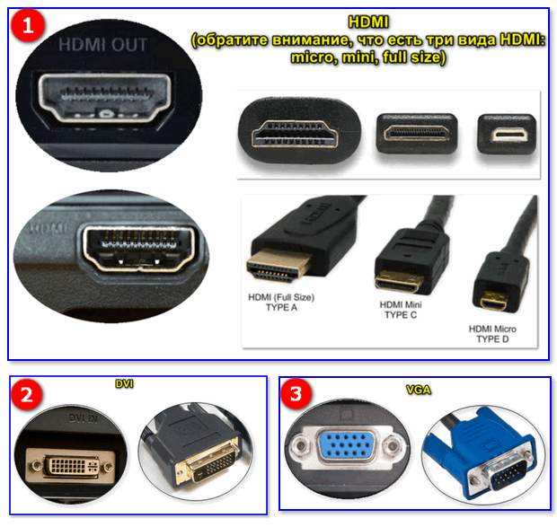 HDMI VGA DVI