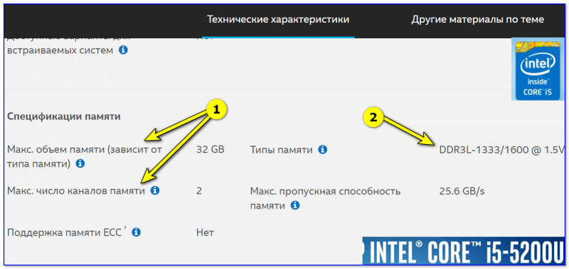 Intel совместимость оперативной памяти